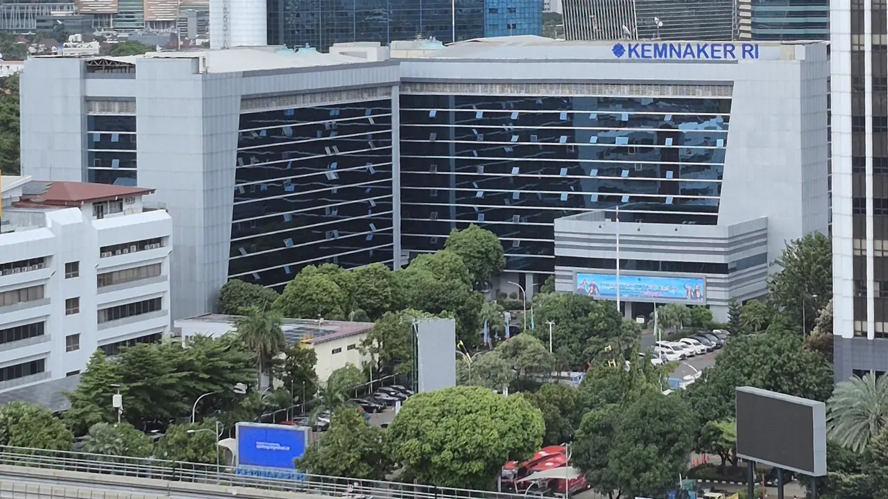 Gedung Kementerian Ketenagakerjaan Gedung Kementerian Ketenagakerjaan Republik Indonesia di Jakarta