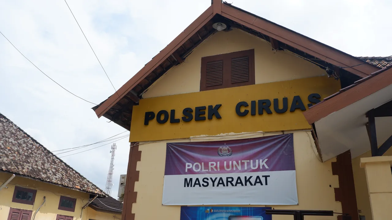 Kantor Polsek Ciruas, Serang Gedung kantor kepolisian sektor di Ciruas, Serang